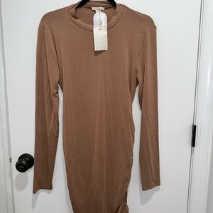 BNWT Brown body on Hem & Thread dress MEDIUM